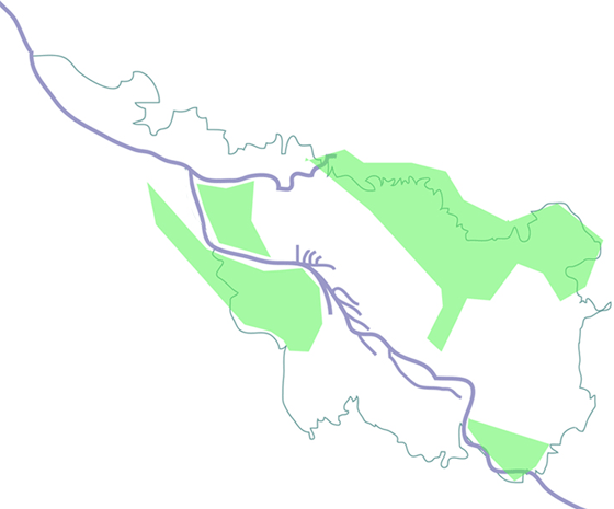 Stadtplan Skizze Bremen